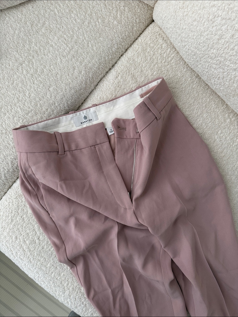 Babaton Dusty Mauve Men’s Tailored Trousers